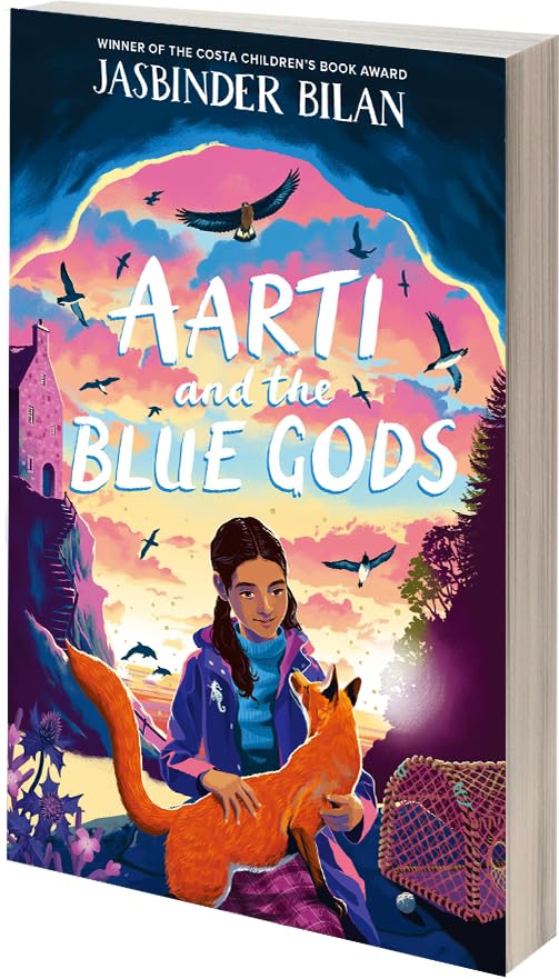 Aarti & the Blue Gods: from the winner of the Costa Children's Book Award [Paper by Jasbinder Bilan - used book at Perkology Books