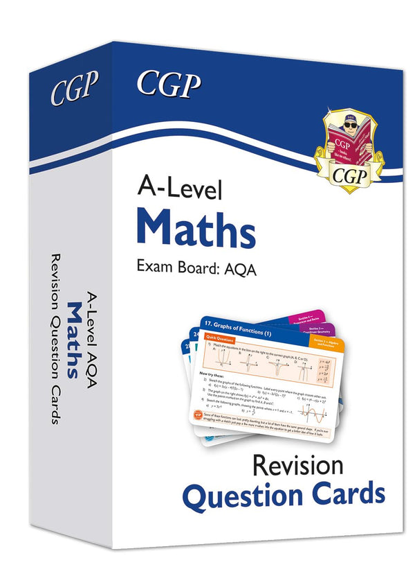 New A-Level Maths AQA Revision Question Cards (CGP A-Level Maths)