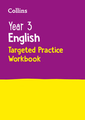 Year 3 English Targeted Practice Workbook: Ideal for use at home (KS2) by Collins KS2 - used book at Perkology Books