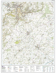 Stroud, Tetbury & Malmesbury Map | Weatherproof | Cotswolds | Ordnance Survey |  by Ordnance Survey - used book at Perkology Books