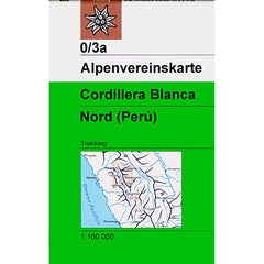 CORDILLERA BLANCA NORD (PERU): Trekkingkarte by A préciser - used book at Perkology Books