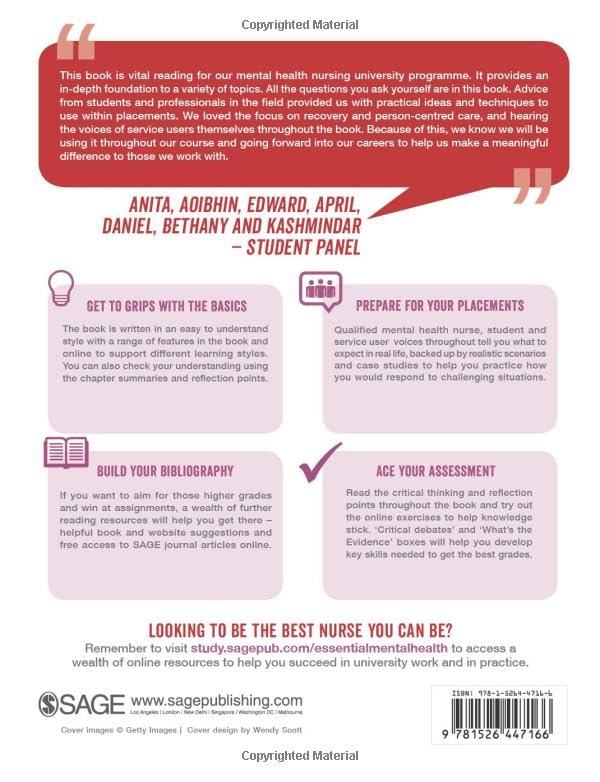 Essentials of Mental Health Nursing by Karen Wright - used book at Perkology Books