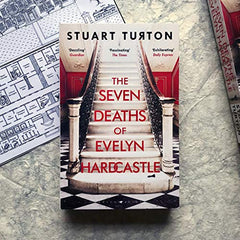The Seven Deaths of Evelyn Hardcastle by Stuart Turton - used book at Perkology Books
