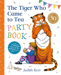 The Tiger Who Came to Tea Party Book [Spiral-bound] Kerr, Judith by Judith Kerr - used book at Perkology Books
