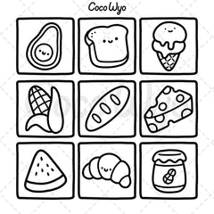 Stress Relief: Coloring Book for Adults and Kids, Bold and Easy,