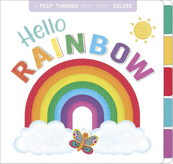 Hello, Rainbow: A Peep-Through Book about Colors by Igloo Books - used book at Perkology Books