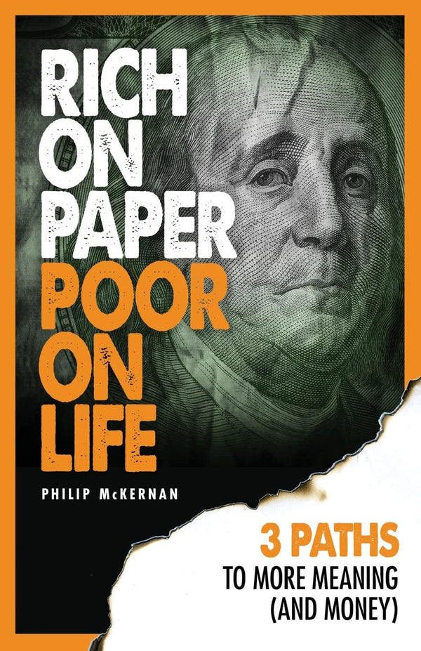 Rich On Paper Poor On Life by Philip McKernan - used book at Perkology Books