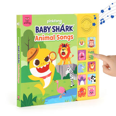 Pinkfong Baby Shark Animal Songs 10 Button Sound Book -