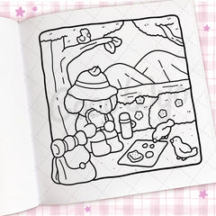 Cozy Days: A cute and comfy colouring book (Coco Wyo)