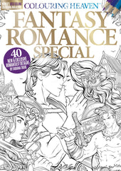 Colouring Heaven Adult Colouring Books Collection of 2 Books Fantasy Worlds & School of Witchcraft