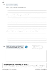 GCSE English Language AQA Reading Non-Fiction Exam Practice Workbook (Paper 2) by CGP Books - used book at Perkology Books