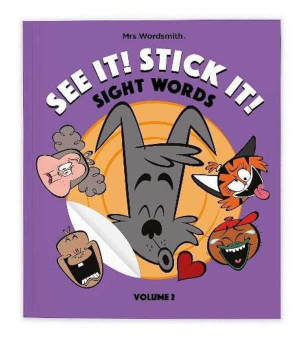 See It! Stick It!: Sight Words - Volume 2 by Mrs Wordsmith - used book at Perkology Books