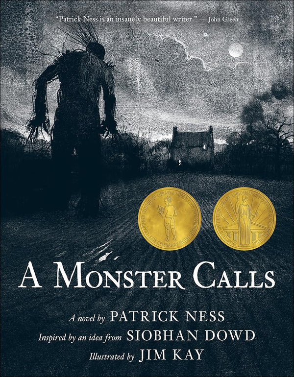 A Monster Calls Ness, Patrick; Kay, Jim and Dowd, Siobhan by Patrick Ness - used book at Perkology Books