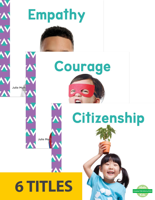 Character Education Set 2 (Set of 6) by Julie Murray - used book at Perkology Books