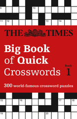 The Times Big Book of Quick Crosswords Book 1: 300 world-famous crossword puzzle by . The Times Mind Games - used book at Perkology Books