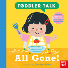 6 Babies Picture Board Books - Early Readers - inc Toddler Talk: All Gone!