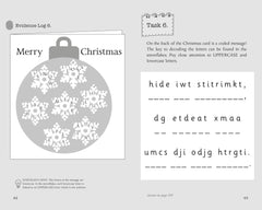 Cluedle - The Case of Rudolph's Revenge: 80 Cracking Christmas Mystery Puzzles by Hartigan Browne - used book at Perkology Books