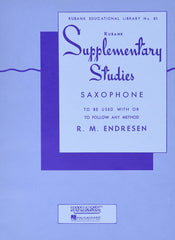 Supplementary Studies: Saxophone Endresen, R M by R M Endresen - used book at Perkology Books