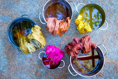 The Natural Dye Handbook: A comprehensive guide to exploring plant-based by Heidi Iverson - used book at Perkology Books