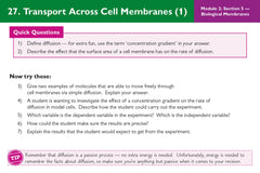 A-Level Biology OCR A Revision Question Cards (CGP OCR A A-Level Biology)