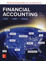 ISE Financial Accounting by Robert Libby - used book at Perkology Books