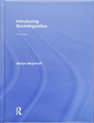 Introducing Sociolinguistics by Miriam Meyerhoff - used book at Perkology Books