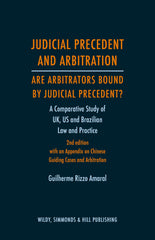 Judicial Precedent and Arbitration – Are Arbitrators Bound by Judicial Precedent by Guilherme Rizzo Amaral - used book at Perkology Books