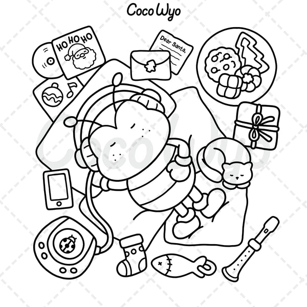 Comfy Days: Coloring Book for Adults and Teens Featuring Super Cute Animal