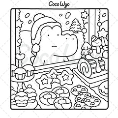 Comfy Days: Coloring Book for Adults and Teens Featuring Super Cute Animal
