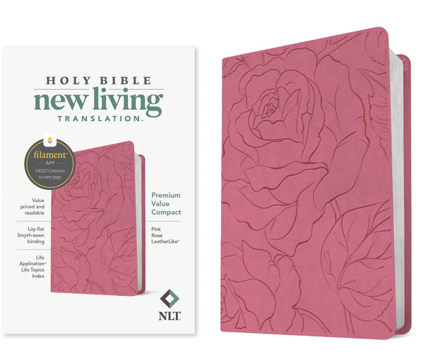 NLT Premium Value Compact Bible, Filament Enabled Edition (Leatherlike,