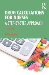 Drug Calculations for Nurses: A Step-by-Step Approach by Robert Lapham - used book at Perkology Books