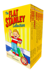 The Flat Stanley Adventure Collection 12 Books Set by Brown Jeff - used book at Perkology Books