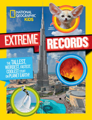 National Geographic Kids Kids Extreme Records: The Tallest, Weirdest, Fastest, C by National Geographic Kids - used book at Perkology Books