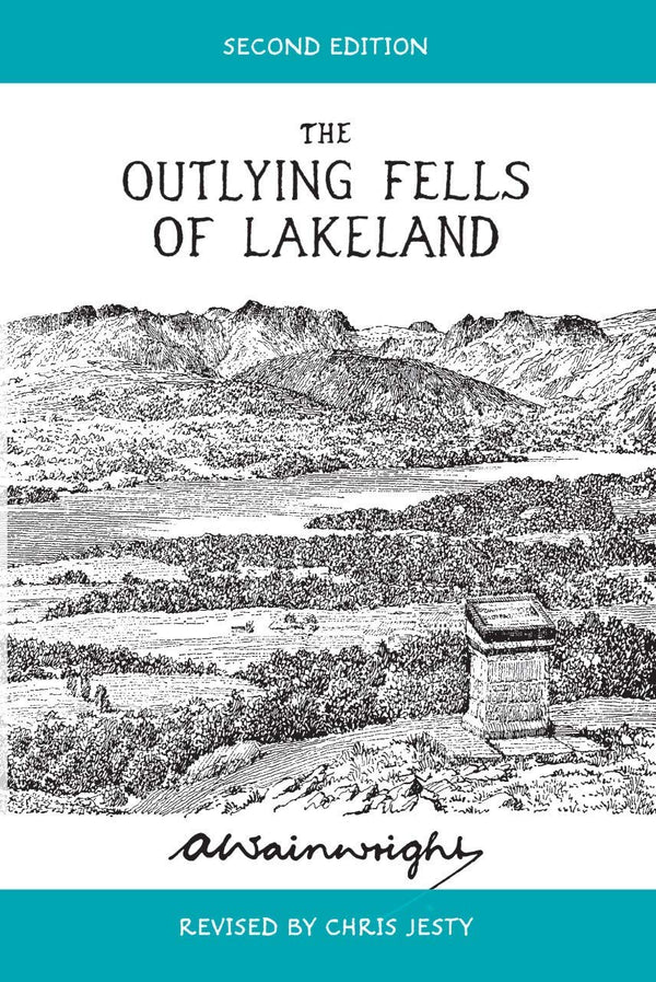 The A Wainwright The Outlying Fells Of Lakeland by Chris Jesty - used book at Perkology Books