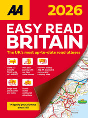 AA Easy Read Britain 2026 Spiral (AA Easy Read Atlas Britain 2026)