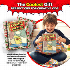 InkWorks Comic Book Drawing Kit with Character Story Planning