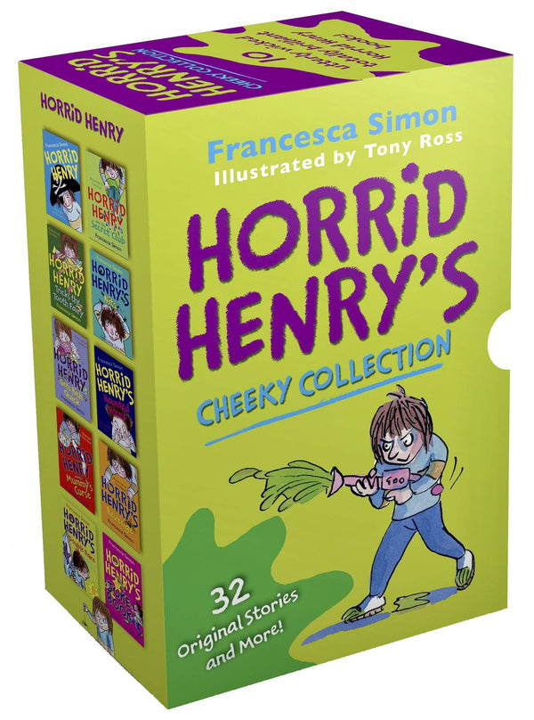 Horrid Henry Cheeky Collection 10 Books Box Set
