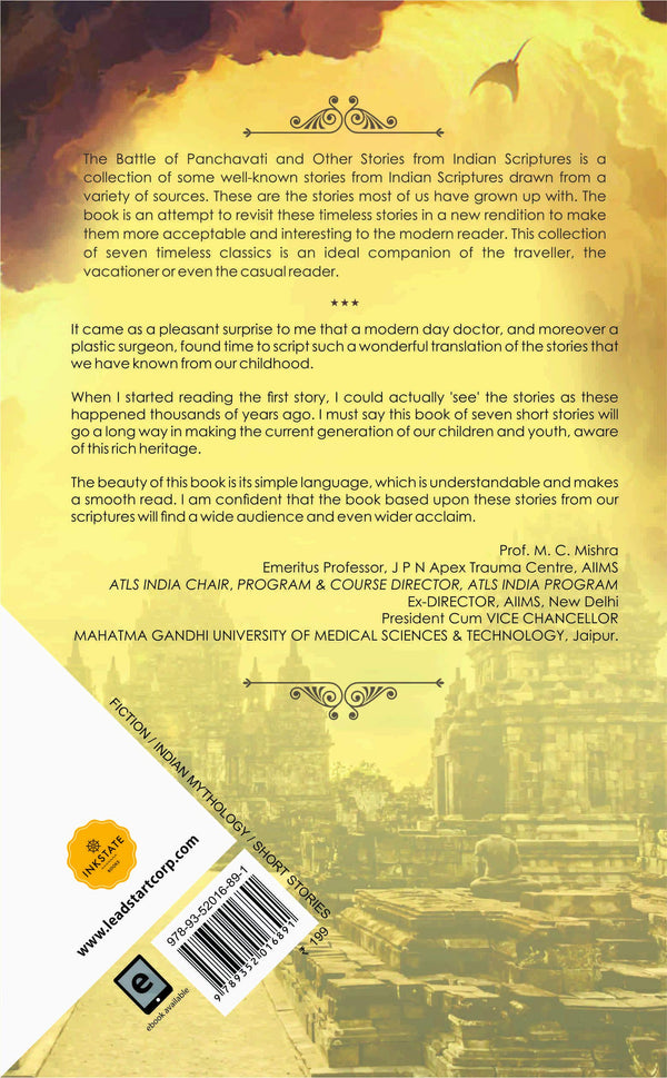 The Battle of Panchavati and Other Short Stories from Indian Scriptures by Divya Narain Upadhyaya - used book at Perkology Books