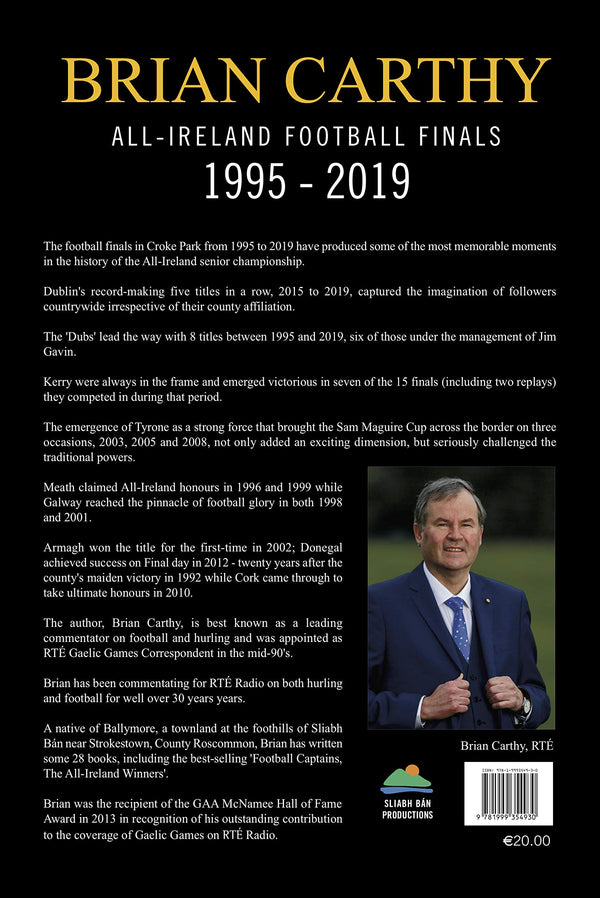 All Ireland Football Finals 1995 - 2019 [Hardcover] Brian Carthy by Brian Carthy - used book at Perkology Books