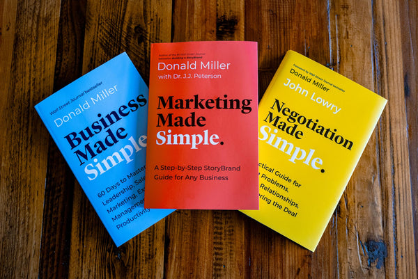 Business Made Simple: 60 Days to Master Leadership, Sales, Marketing, Execution  by Donald Miller - used book at Perkology Books