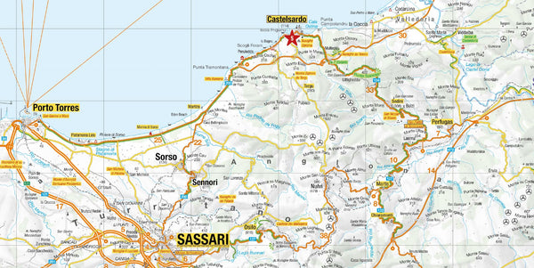 Marco Polo Sardinia Travel Map