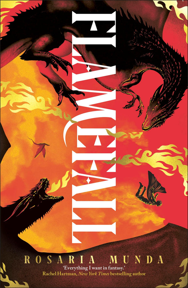 Flamefall: A powerful YA dystopian fantasy with rival dragonriders -