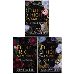Filthy Rich Vampires Series (Book 2-4) By Geneva Lee 3 Books Collection Set (Filthy Rich Vampires: Second Rite, Filthy Rich Vampires: Three Queens & Filthy Rich Vampires: For Eternity)