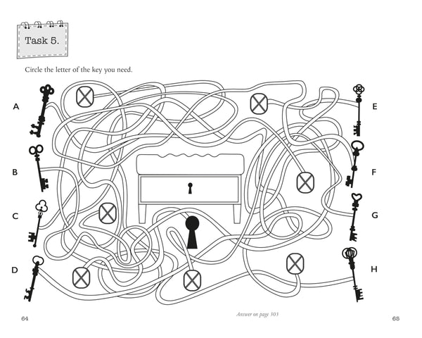 Cluedle - The Case of Rudolph's Revenge: 80 Cracking Christmas Mystery Puzzles by Hartigan Browne - used book at Perkology Books