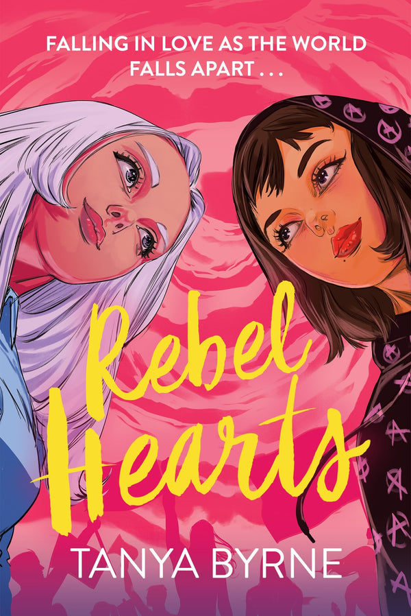 Rebel Hearts: An LGBTQ+ enemies to lovers romance about climate activism by Tanya Byrne - used book at Perkology Books