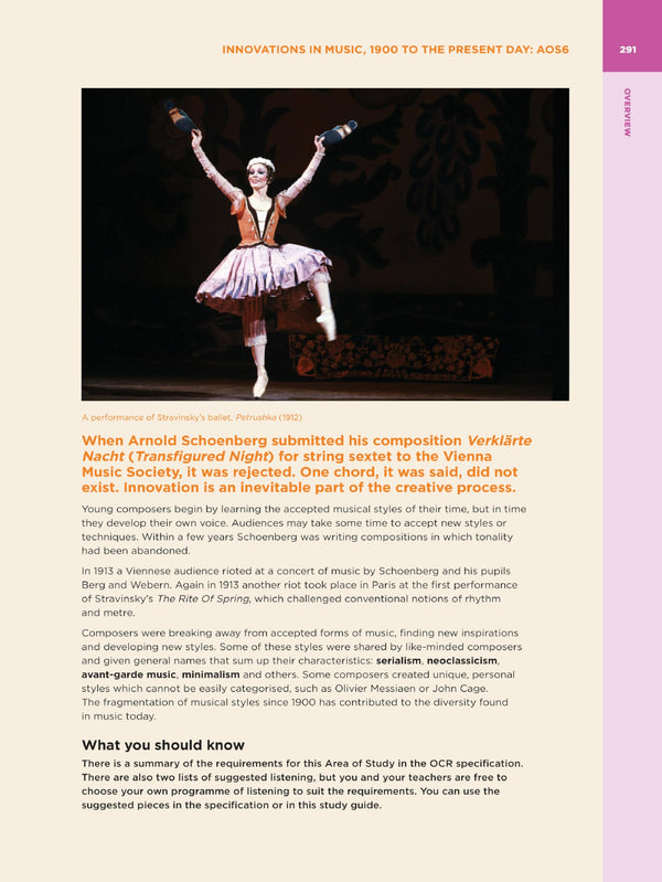 OCR AS and A Level Music Study Guide by Huw Ellis- Williams - used book at Perkology Books