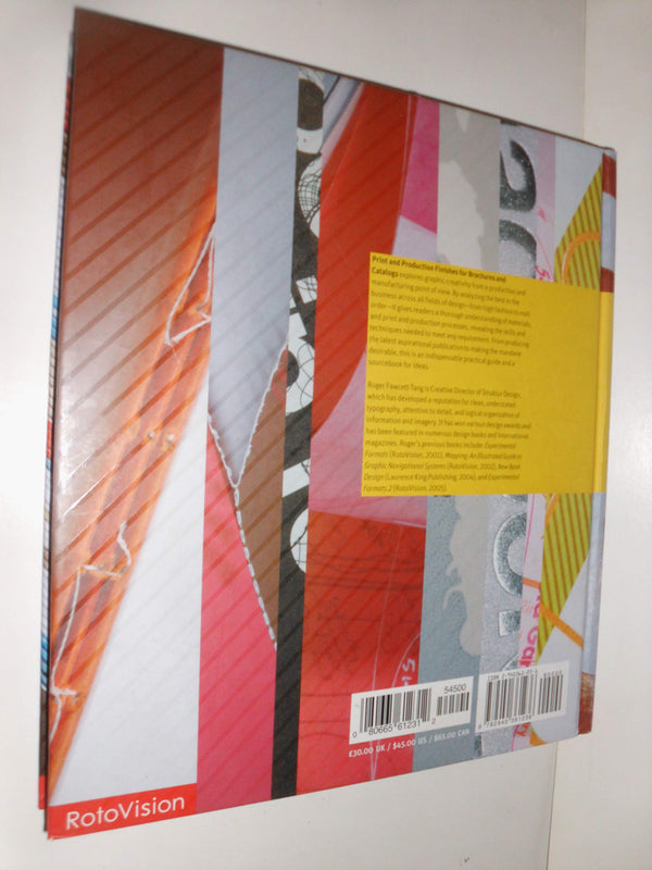 Print and Production Finishes for Brochures and Catalogs Fawcett-Tang, Roger by Roger Fawcett-Tang - used book at Perkology Books
