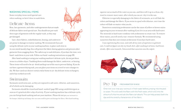 The Laundry Book: The Definitive Guide to Caring for Your Clothes and Linens by Zach Pozniak - used book at Perkology Books