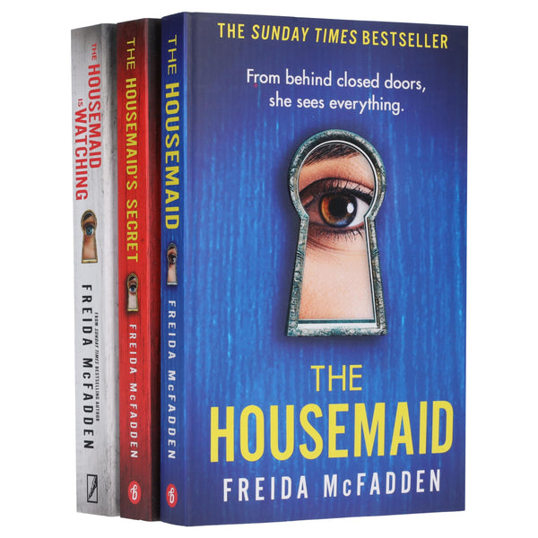 The Housemaid Series 3 Books Collection (The Housemaid, The Housemaid's Secret & The Housemaid Is Watching