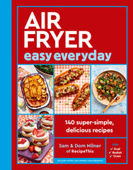 Air Fryer Easy Everyday: 140 super-simple, delicious recipes by Sam Milner - used book at Perkology Books